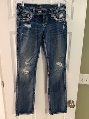 Silver Tuesday Low rise Baby boot Jeans